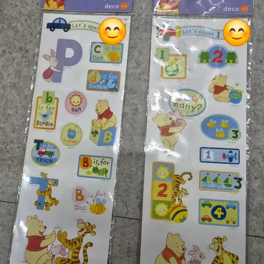 [BUNJANG] Classic Winnie the Pooh Stickers (2006) / 고전 푸우 스티커