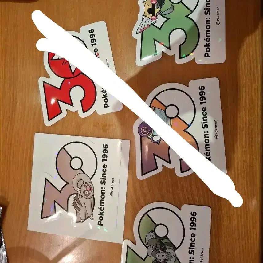 [BUNJANG] Pokemon 30th Anniversary Hologram Stickers / 포켓몬 30주년 기념 스티커- 없는 것은 하단에 작성 0
