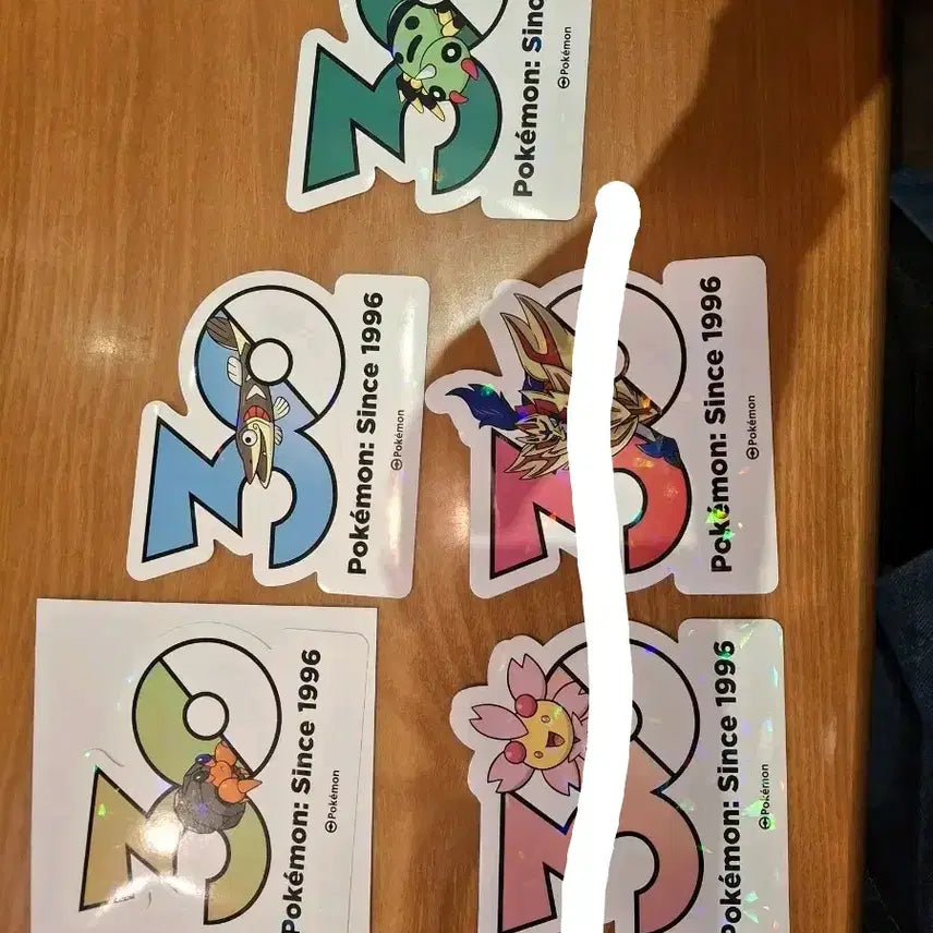 [BUNJANG] Pokemon 30th Anniversary Hologram Stickers / 포켓몬 30주년 기념 스티커- 없는 것은 하단에 작성 0