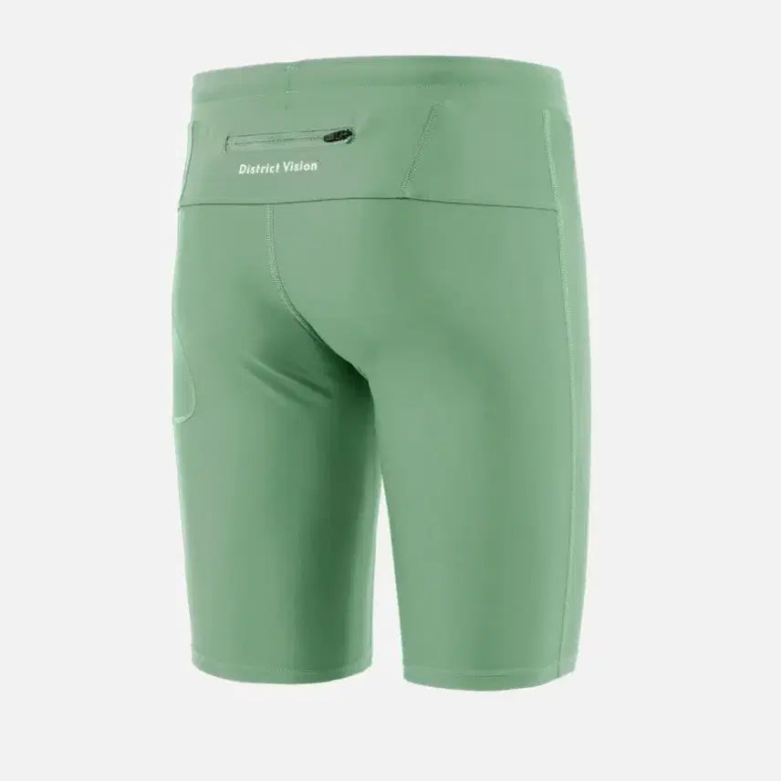 [BUNJANG] District Vision 9-inch Running Tights Mint XL / 디스트릭트 비전 9인치  러닝 타이즈 민트 XL (새상품 )