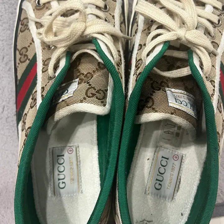 [BUNJANG] Gucci GG Supreme Tennis Sneakers / (280)구찌 운동화