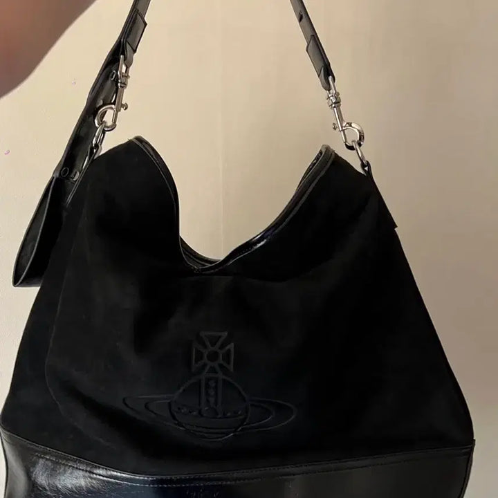 [BUNJANG] Vivienne Westwood Nancy Hobo Bag - Black / 비비안웨스트우드 낸시 호보백