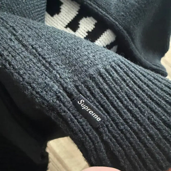 [BUNJANG] Supreme x Thrasher Sweater Black XL / 슈프림 x 트레셔 스웨터 블랙 XL