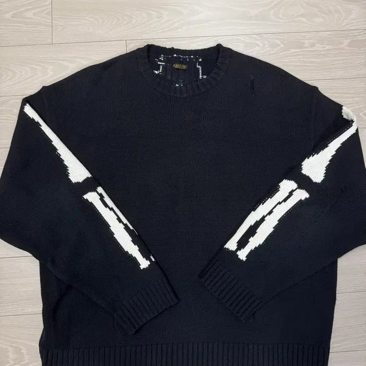 [BUNJANG] Capital 5g Cotton Bone Crewneck Knit / [3] 캐피탈 5g 코튼 본 크루넥 니트