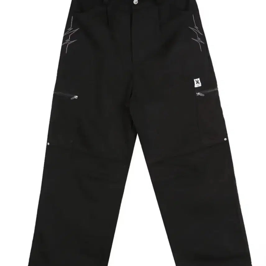 [BUNJANG] Holy In Code Black String Pants (Free Size) / 홀리인코드 HIC 블랙 스트링 팬츠 free