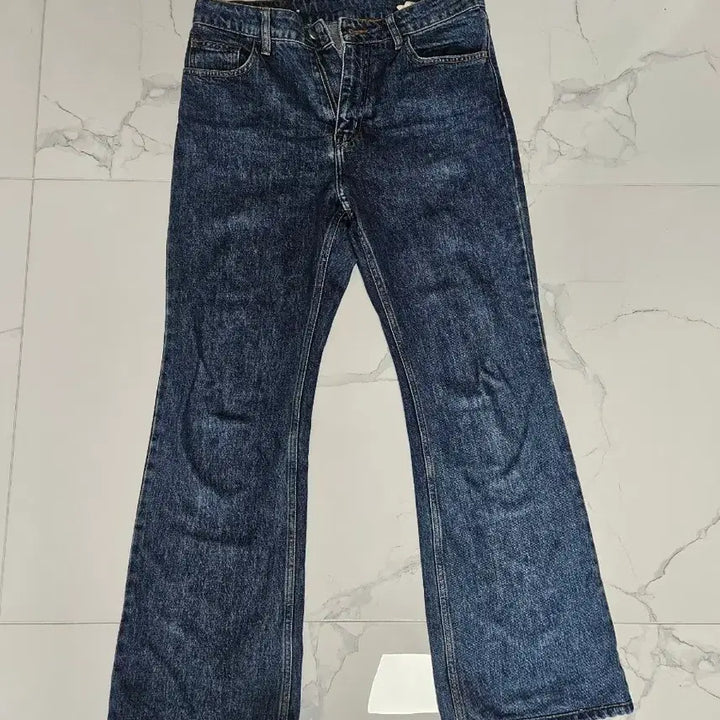 [BUNJANG] Coar Slim Fit Flared Jeans Blue M / 쿠어 슬림핏 플레어드 진스 블루 m