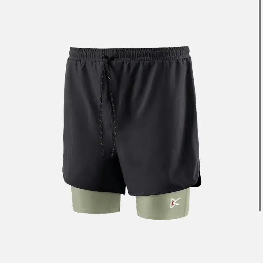 [BUNJANG] District Vision Layered 5-inch Running Shorts L (New) / 디스트릭트비전 레이어드 5인치 러닝쇼츠 L (새상품)