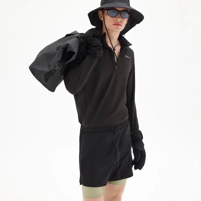 [BUNJANG] District Vision Layered 5-inch Running Shorts L (New) / 디스트릭트비전 레이어드 5인치 러닝쇼츠 L (새상품)