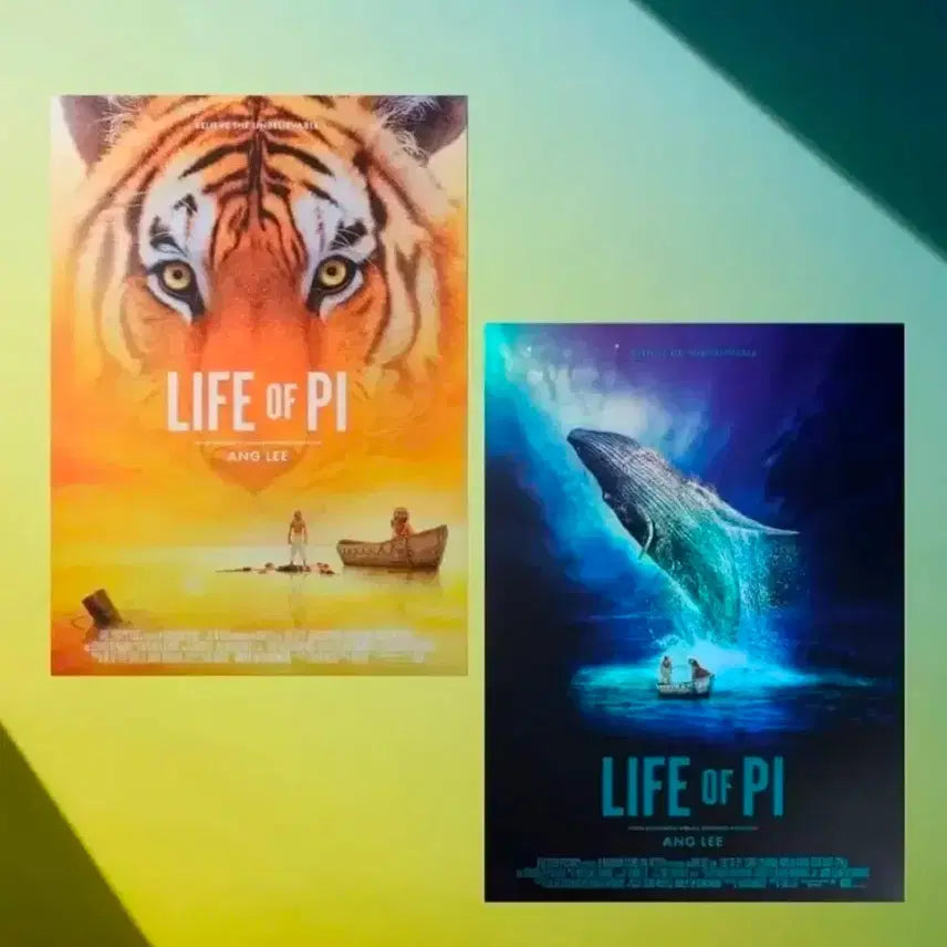 [BUNJANG] Life of Pi Artgraphy Poster Set (2 Types) / 라이프 오브 파이 아트그라피 포스터 2종 세트