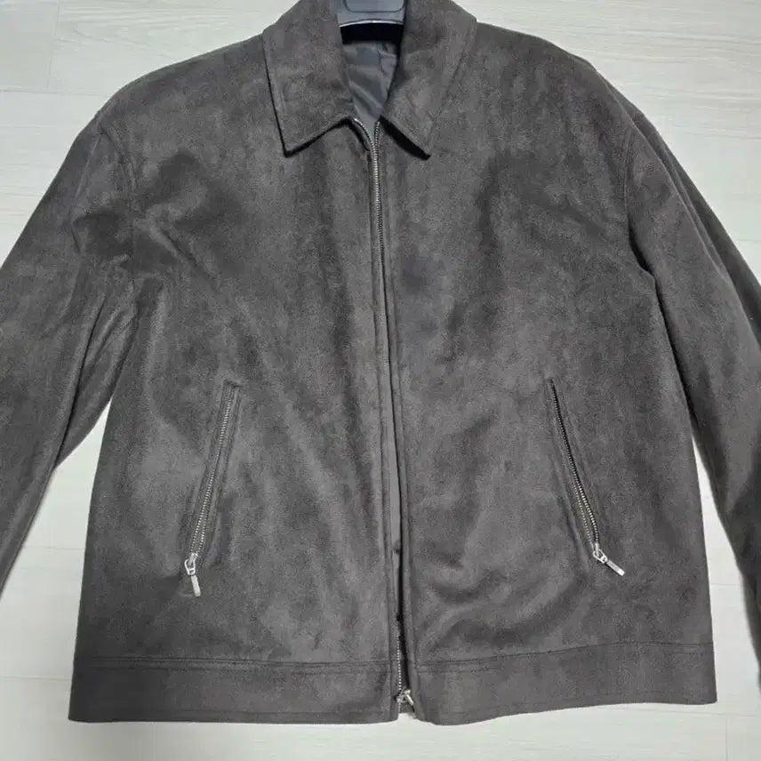 [BUNJANG] Drawfit Suede Jacket Khaki XL / 드로우핏 스웨이드 자켓 카키 XL