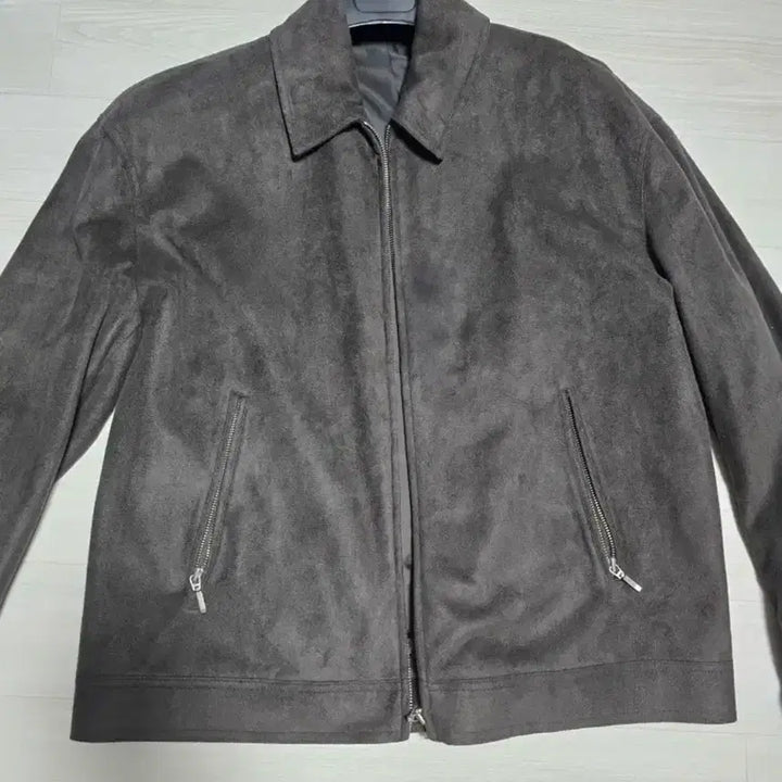 [BUNJANG] Drawfit Suede Jacket Khaki XL / 드로우핏 스웨이드 자켓 카키 XL