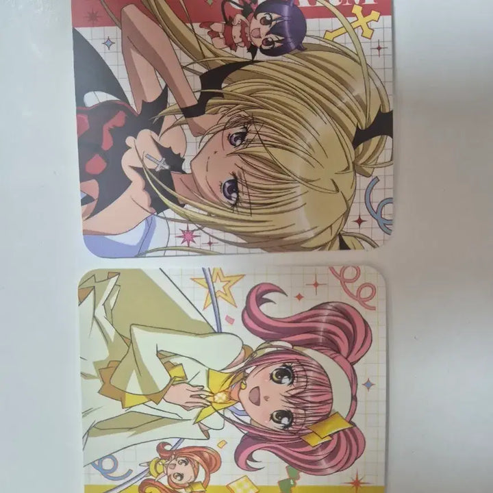 [BUNJANG] Cardcaptor Sakura (Clow Card Edition) Coaster Set (Seramy &amp; Amu) / 캐릭캐릭체인지 코스터 (세라/아무)