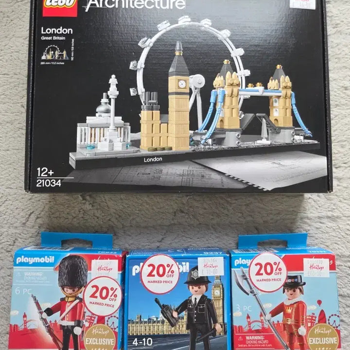 [BUNJANG] LEGO &amp; Playmobil UK Landmark Set / [레고&amp;플레이모빌] 영국 랜드마크 SET