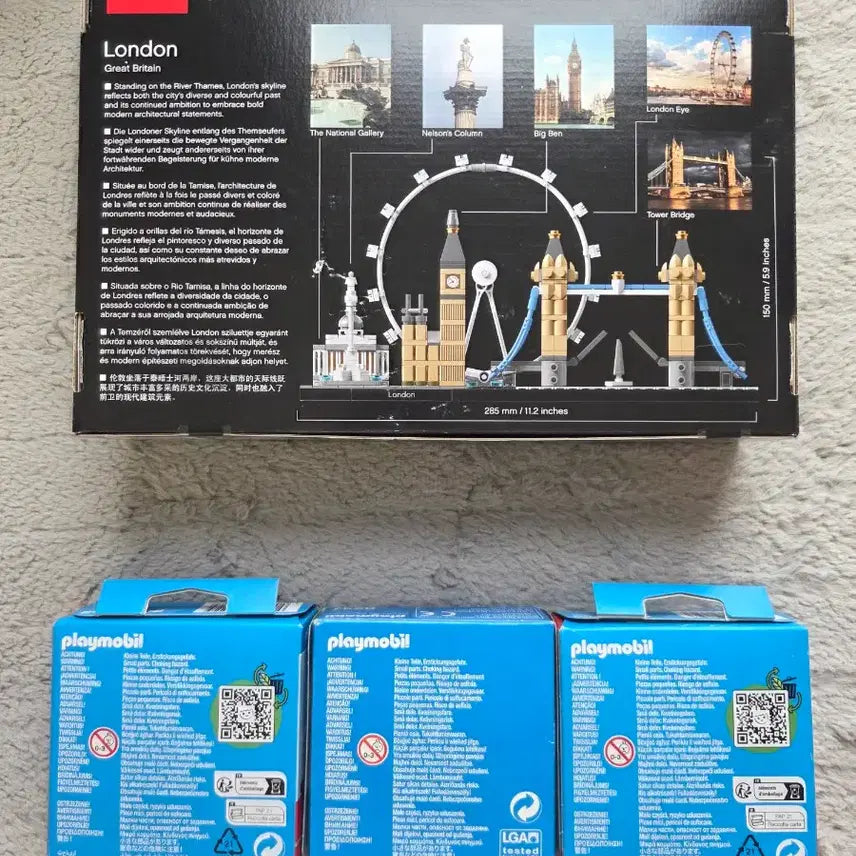 [BUNJANG] LEGO &amp; Playmobil UK Landmark Set / [레고&amp;플레이모빌] 영국 랜드마크 SET