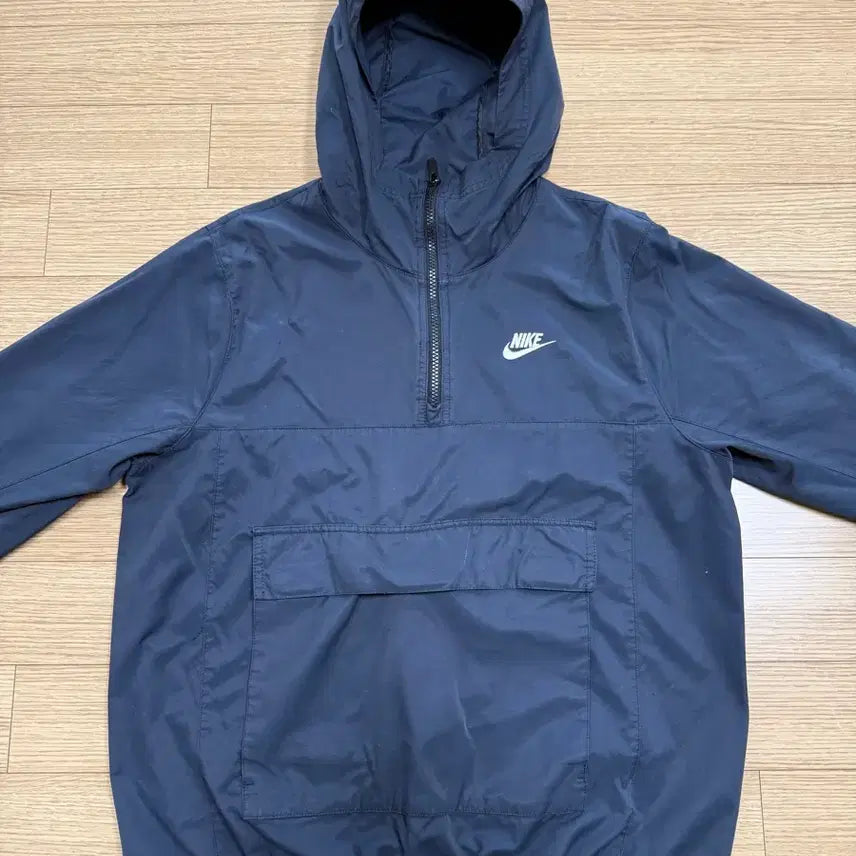 [BUNJANG] Nike Essential Woven Anorak Hoodie (90S) / 나이키 에센셜 우븐 후디 아노락 90S