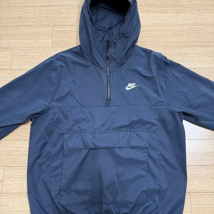 [BUNJANG] Nike Essential Woven Anorak Hoodie (90S) / 나이키 에센셜 우븐 후디 아노락 90S
