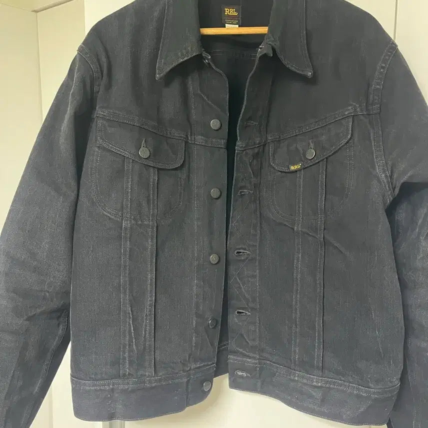 [BUNJANG] RRL Lot 271 Black Denim Jacket XL / RRL 더블알엘 lot271 (xl) 멕시코생산