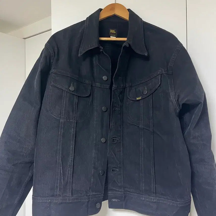 [BUNJANG] RRL Lot 271 Black Denim Jacket XL / RRL 더블알엘 lot271 (xl) 멕시코생산