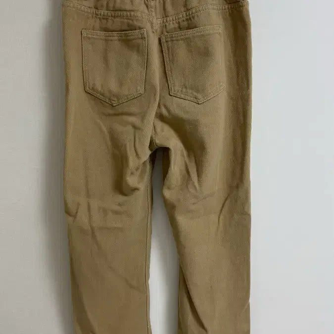 [BUNJANG] DEEP Cotton Straight Fit Pants Beige / 베이지색 면바지 일자핏 데님팬츠