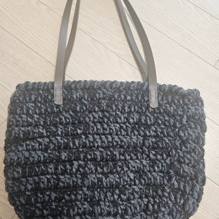 [BUNJANG] Hand-Knitted Shoulder Bag / 뜨개 가방(숄더백) 미사용