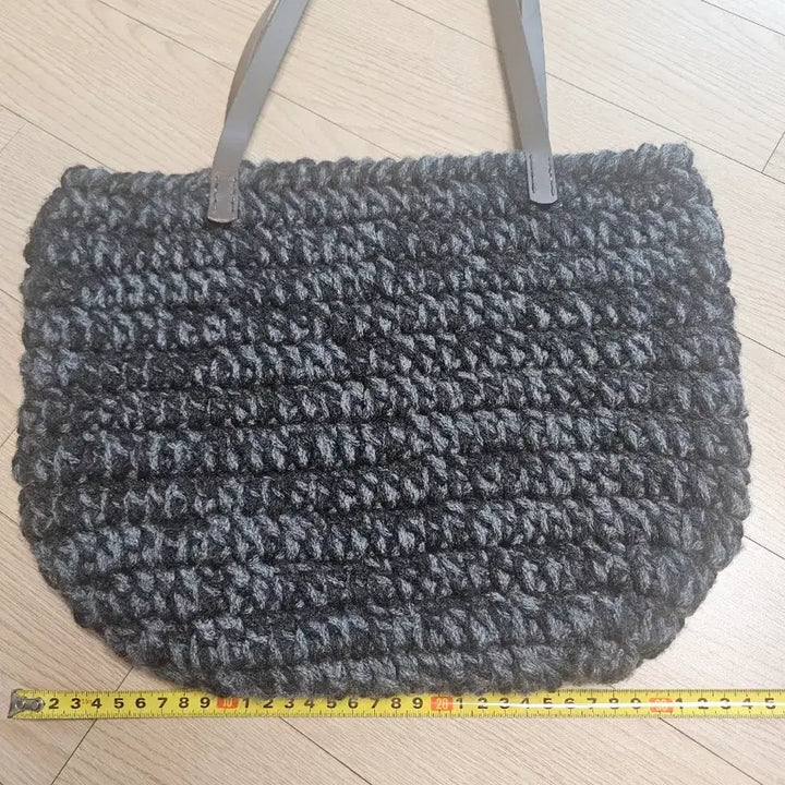 [BUNJANG] Hand-Knitted Shoulder Bag / 뜨개 가방(숄더백) 미사용