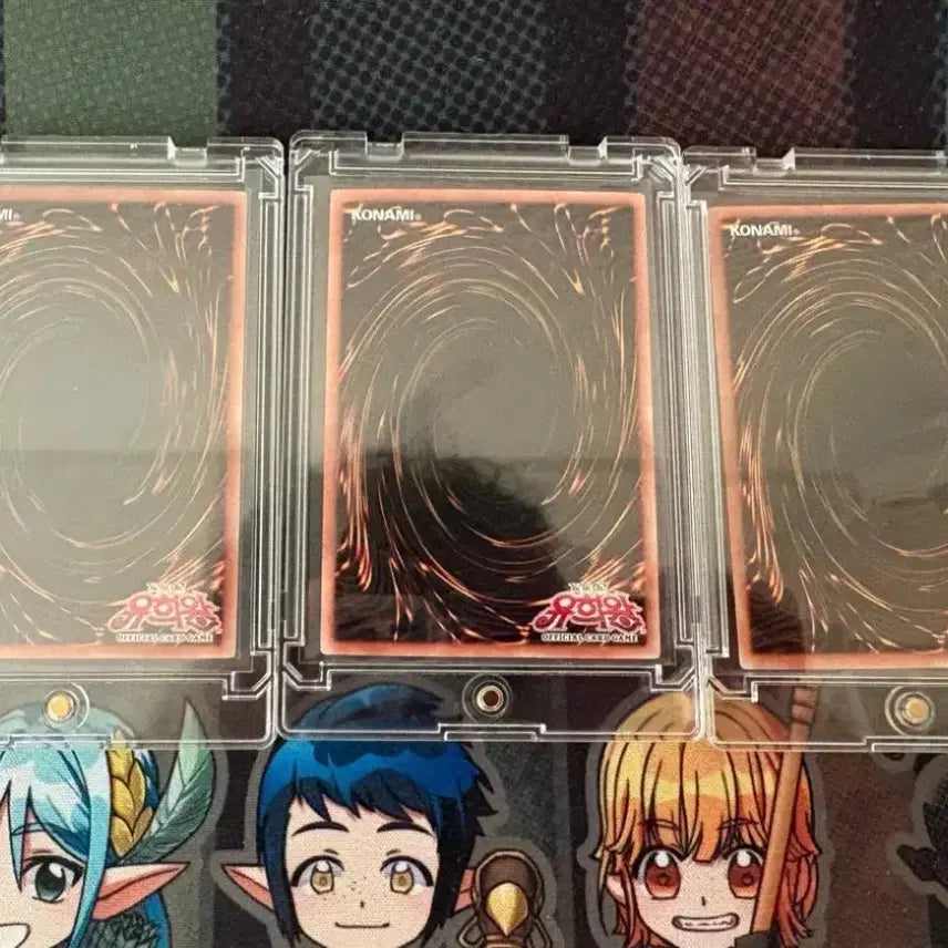 [BUNJANG] Yu-Gi-Oh! Stamp Set of Three Deities Bundle / 유희왕 카드 스탬프 삼환신 세트 일괄판매