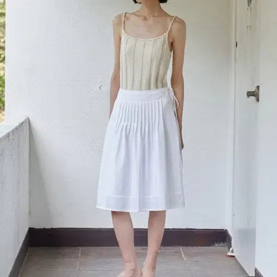 [BUNJANG] Lo61oria Pleated Skirt / Lo61 oria 플리츠스커트