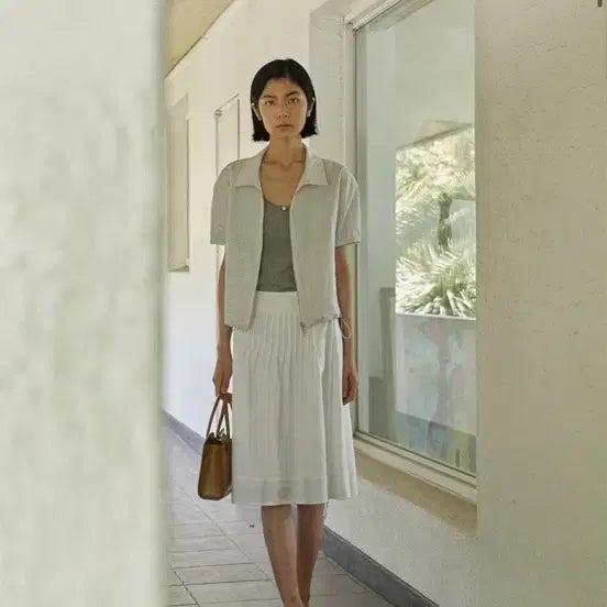 [BUNJANG] Lo61oria Pleated Skirt / Lo61 oria 플리츠스커트