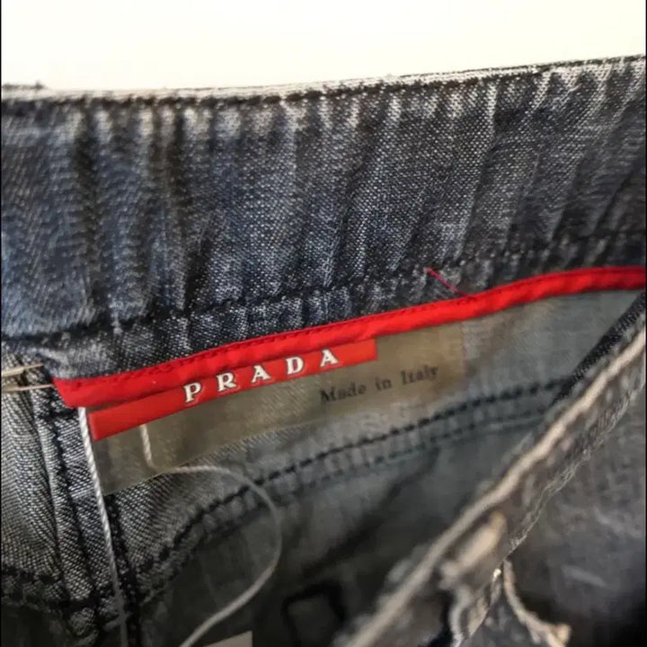 [BUNJANG] Prada Sports Denim Pants / Prada sports denim