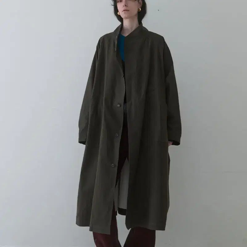 [BUNJANG] Ethos Cotton Berg Trench Coat / 에토스 트렌치코트 COTTON BERG COAT