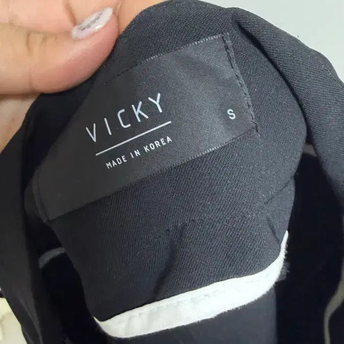 [BUNJANG] Vicky Black Wide Slacks Pants / 블랙 와이드 슬랙스 바지