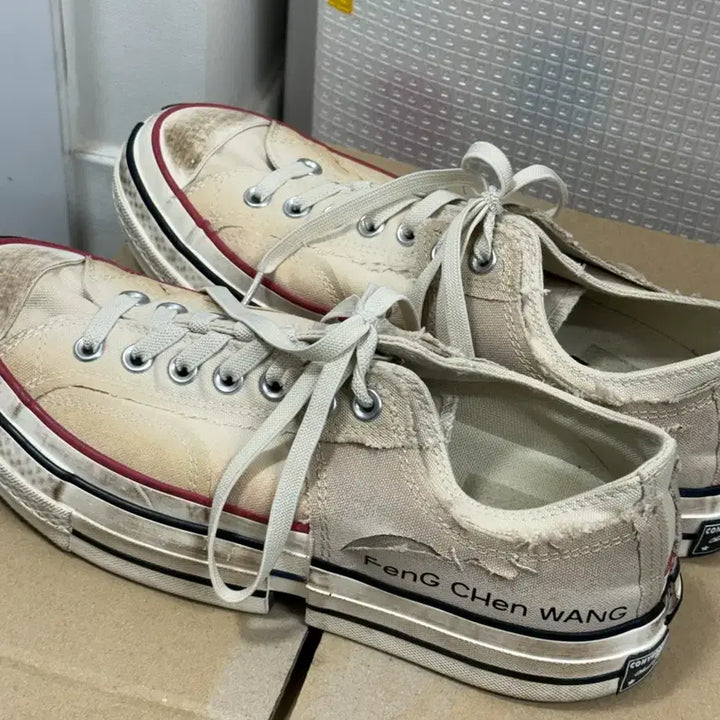 [BUNJANG] Converse Feng Chen Wang Chuck 70 Brown Rice Low Top Sneakers / 270)컨버스 펑첸왕 척 70 브라운 라이스 로우