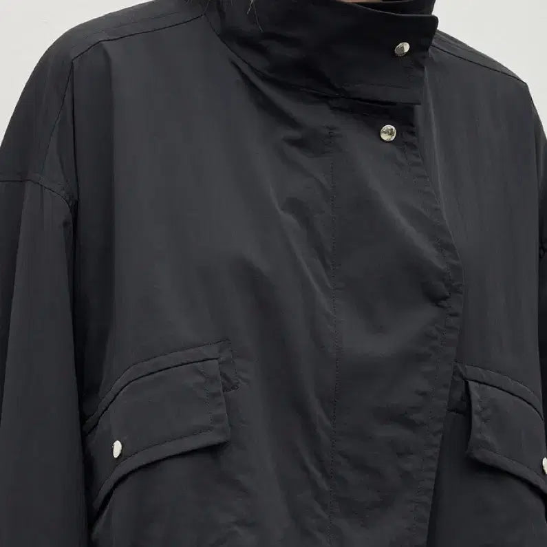 [BUNJANG] SYSTEM Oversized Drawstring Parka / 시스템 오버사이즈 드로우스트링 파카