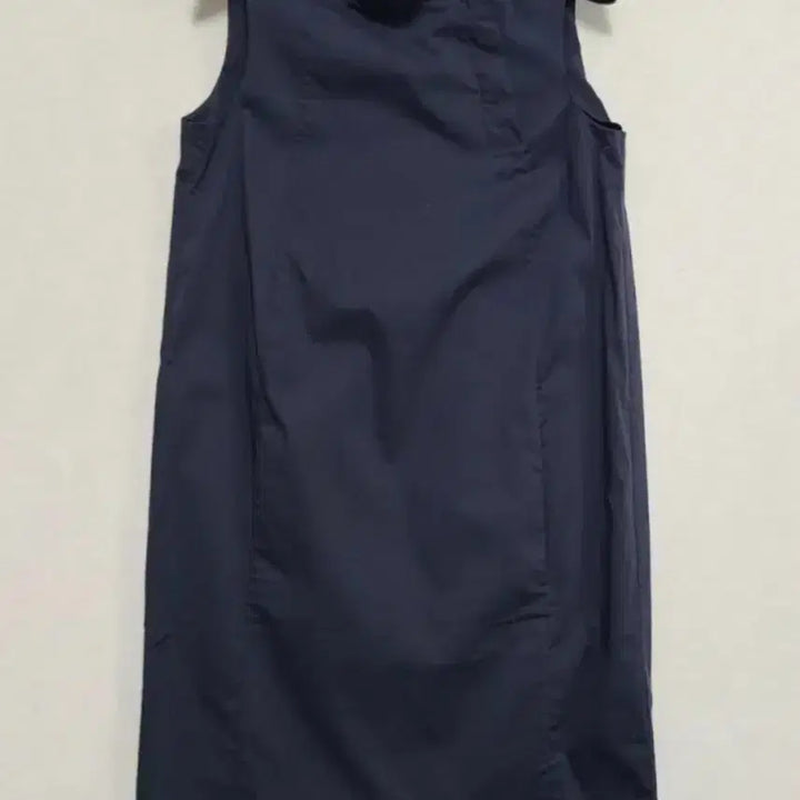 [BUNJANG] COS Cotton Black High Neck Sleeveless Dress / 코스 Cos 코튼 블랙 하이넥 민소매 원피스