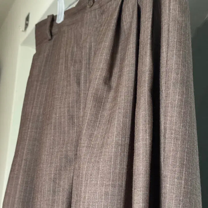 [BUNJANG] Headmainer 4 Pleats Pants Brown / 헤드메이너 4플리츠 팬츠 브라운