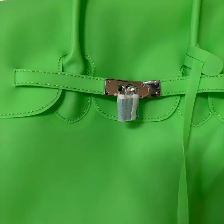[BUNJANG] Jelly Birkin Bag / 젤리버킨백 그린