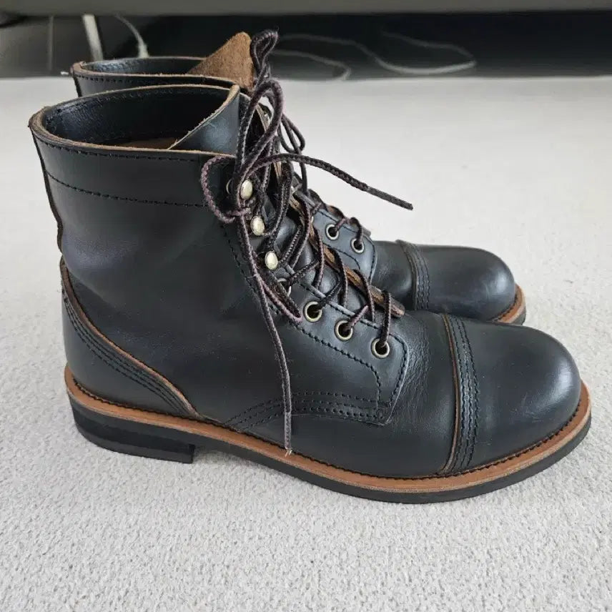 [BUNJANG] Josseppt Work Boots Chrome Axel Leather Size 260 / 조셉트 워크부츠 260