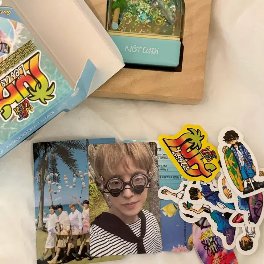 [BUNJANG] Yushi Glasses Photocard Game / 서프 게임기 앨범 유우시 안경포카