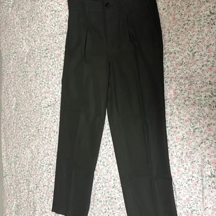 [BUNJANG] Atelier Delio High Twisted Cotton Pleated Pants (Charcoal Grey) M / 아틀리에 델리오 코튼 팬츠 팝니다.