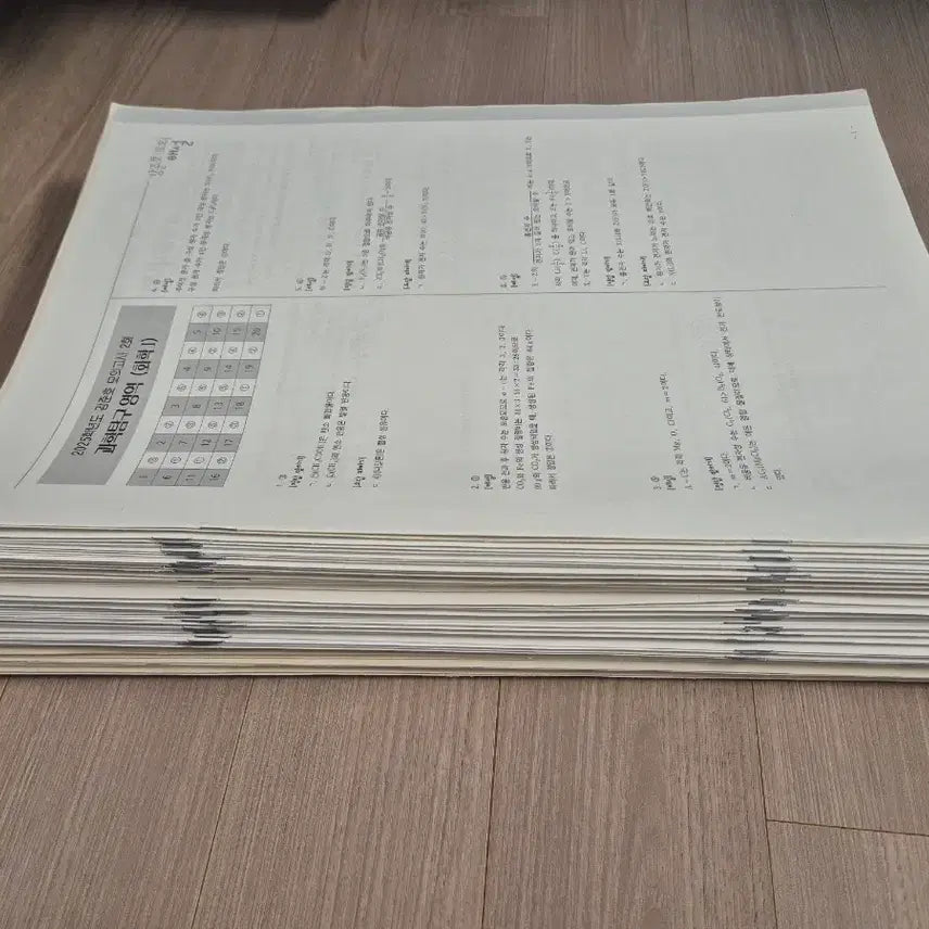 [BUNJANG] 2025 Kang Jun-ho Chemistry 1 Mock Exam Set (81 Tests) / 2025 화학1 모의고사 시대인재 강준호 실모 [81회분]