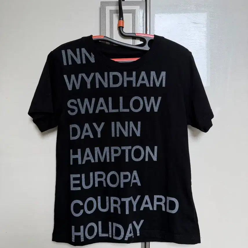[BUNJANG] Safarispot Highway Inn Tee Black/White / 사파리스팟 1/2 HIGHWAY INN TEE BLACK/WHITE