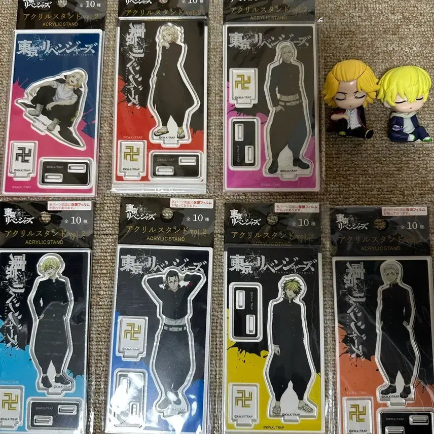 [BUNJANG] Tokyo Revengers Acrylic Standee Bundle / 중고)도리벤 굿즈 아크릴 가챠 어깨쿵 일괄