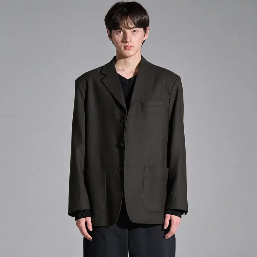 [BUNJANG] Known 3-Button Wool Blazer / 노운 / 3 button wool blazer / 1