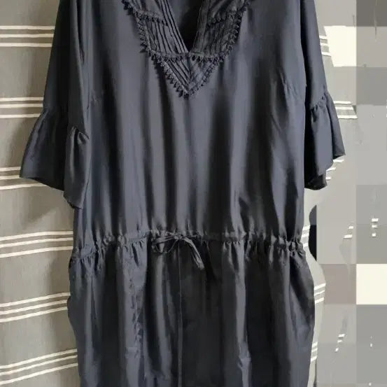 [BUNJANG] Sandro Silk Dress / 산드로 실크 원피스