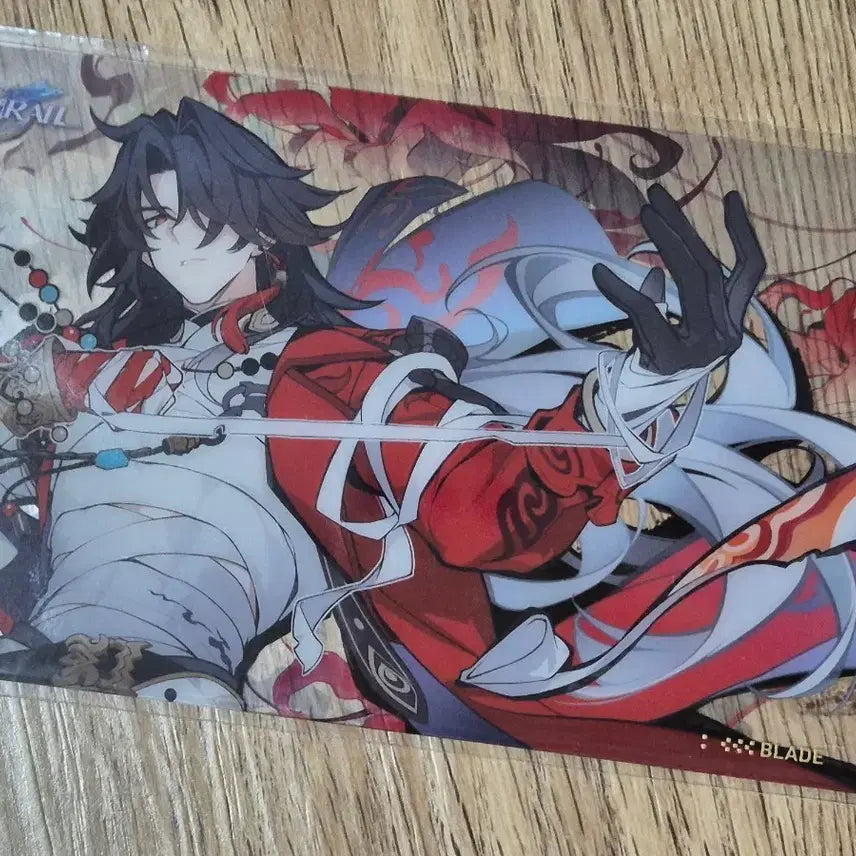 [BUNJANG] Honkai: Star Rail Blade Transparent Photocard / 붕괴 스타레일 삼성 팝업 블레이드 투명 포토카드