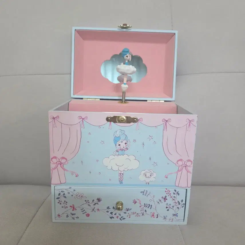 [BUNJANG] Ballerina Music Box with Drawer / 발레리나 오르골