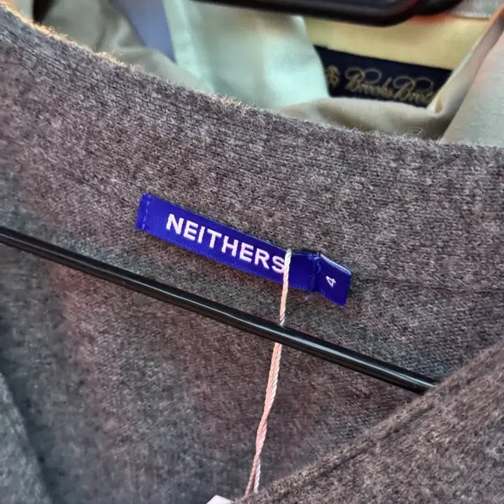 [BUNJANG] Nadus Grey Cardigan L / [새상품급/L] 네이더스 그레이 가디건