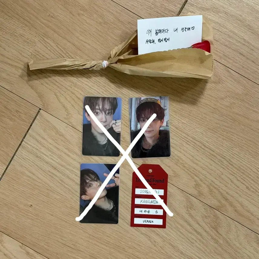 [BUNJANG] VERIVERY Kangmin Official Photocard Bundle Set (Lost and Found) / 베리베리 강민 공방 장미