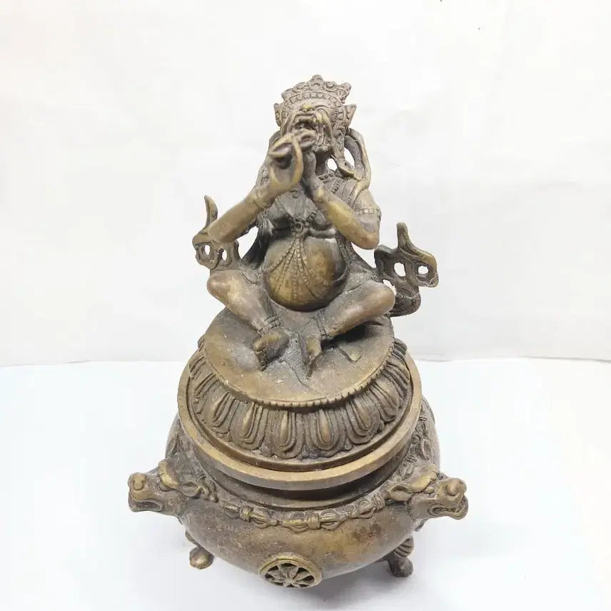 [BUNJANG] Brass Buddha Statue / 황동 불상