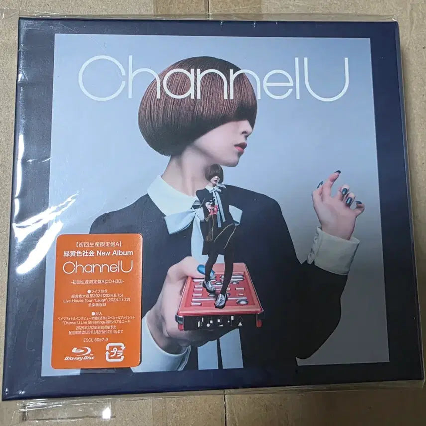 [BUNJANG] Rokh Hwangsaehoe Channel U Limited Edition Blu-ray CD Album / 녹황색사회 Channel U 초회생산한정반 블루레이 CD 앨범